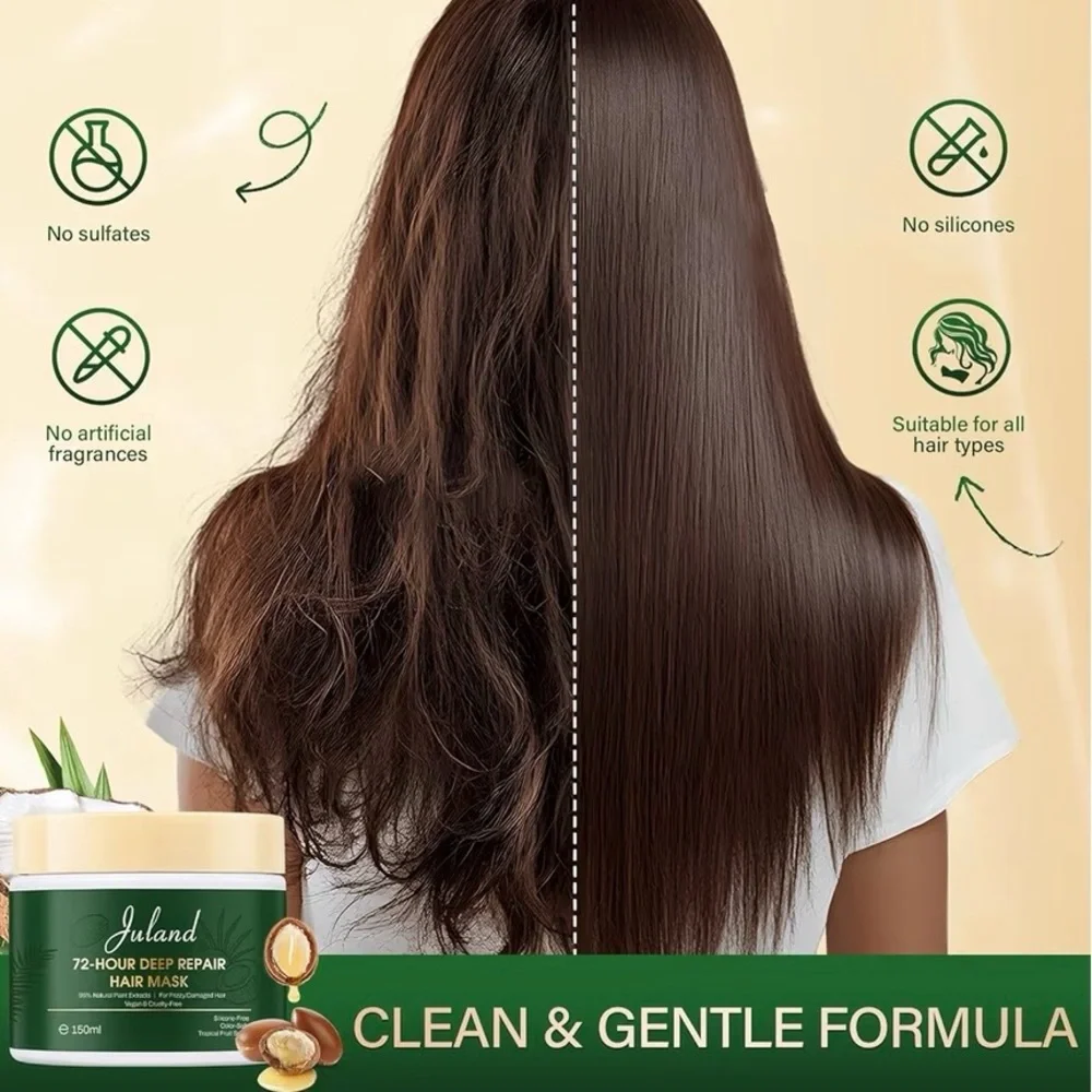 Deep‎ Conditioning Hair Mask 72 Hour Repair Treatment for Dry Damaged Hair 5oz